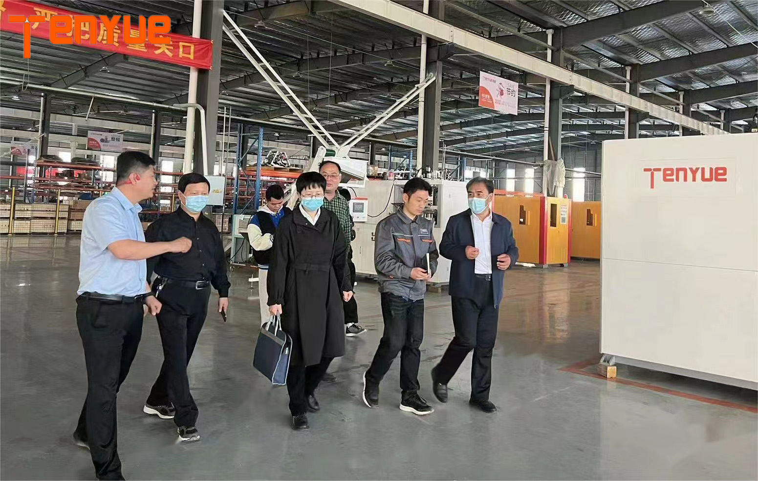 The School of Mechanical and Electrical Information of Shangqiu University visited our company(图3)